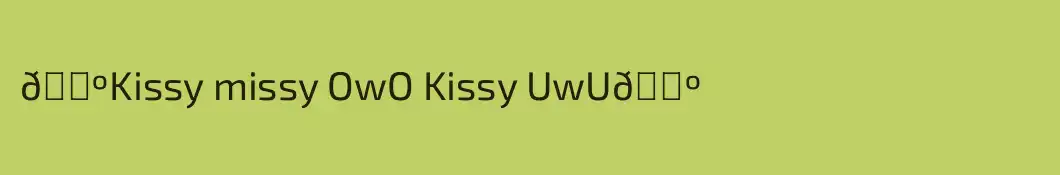 🐺Kissy missy OwO Kissy UwU🐺